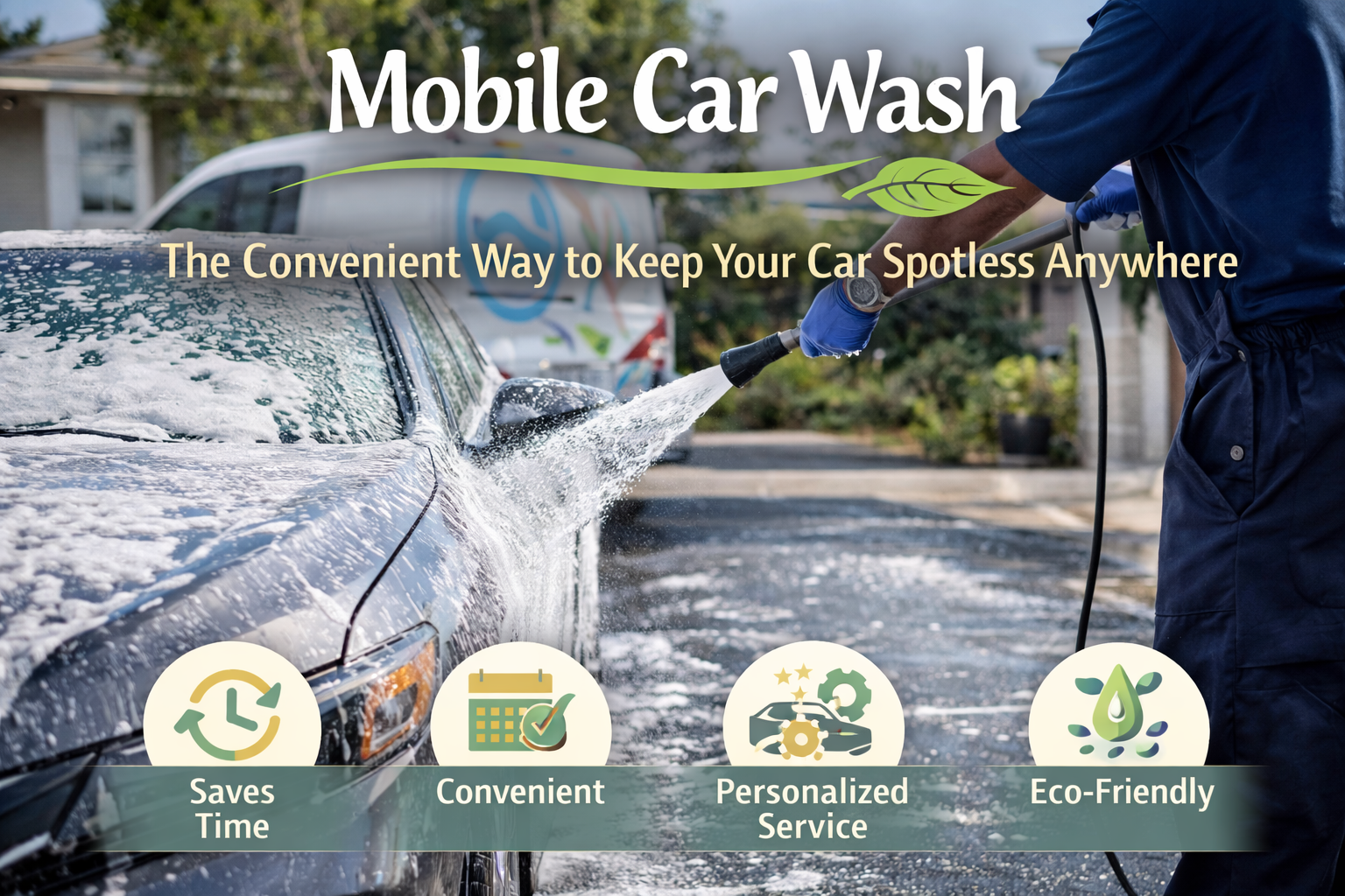 Mobile Car Wash: The Convenient Way to Keep Your Car Spotless Anywhere